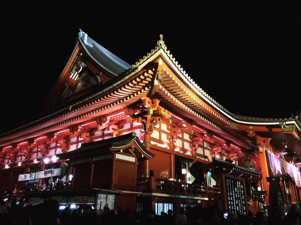 浅草寺の新年2017