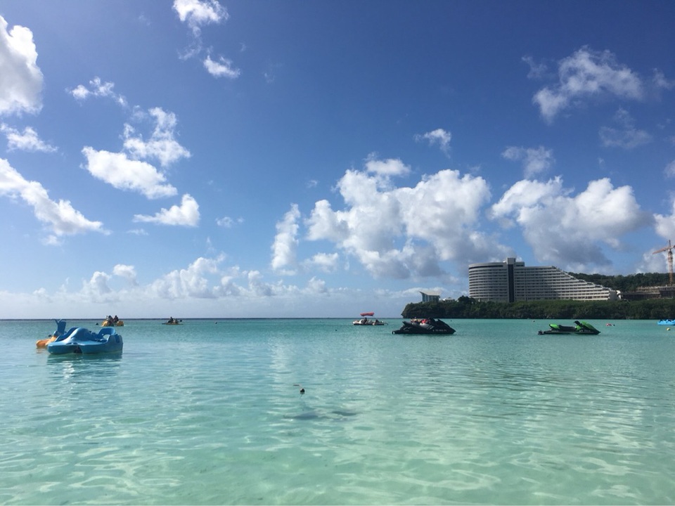 グアムの海ビーチリゾート